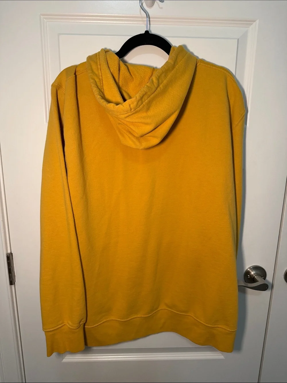 J. Crew Men's 2XL Mustard Yellow Pullover Hoodie